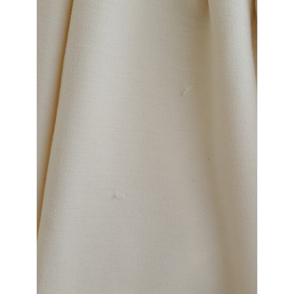 Vintage Loft Knit Pant Suit Womens 2P Ivory Cream Sleeveless Knit Tank Retro 50s - Picture 10 of 16